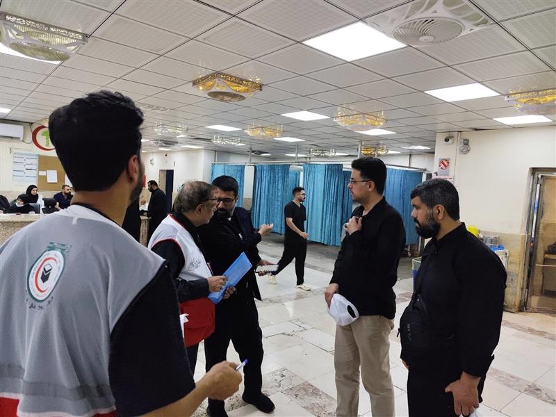 گزارش تصویری تداوم بازدیدهای تیم نظارتی بیمه مركزی از عملیات بیمه‌گری مراسم اربعین